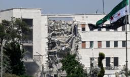 Bombardeos de Israel en Siria. / Foto: AFP.