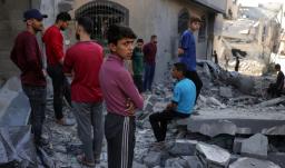 Nuevos bombardeos en gaza. / Foto: AFP.