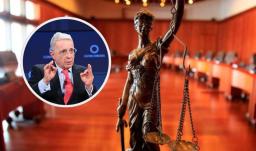 Escenarios, recursos y plazos en el juicio contra Álvaro Uribe Vélez. / Fotos: Rama Judicial y AFP.