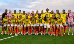 Colombia para el debut en la Copa América Femenina. / Foto: FCF.