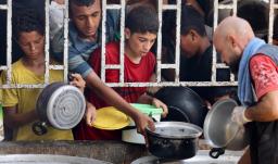 Exhortan detener la crisis de ayuda y alimentos en Gaza. / Foto: AFP.