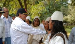 Propuesta del presidente Petro y comunidades indígenas de Magdalena. / Foto: Presidencia.