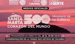 500 años de Santa Marta. / Foto: RTVC.