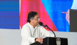 Presidente Petro durante la Instalación XXVIII - Encuentro de la Jurisdicción Ordinaria, “Justicia somos todos”