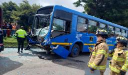 Accidente en Bogotá. / Foto: Redes sociales.