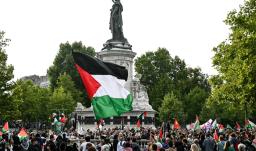 Reconocimiento al estado de Palestina. / Foto: AFP.