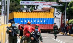 Retención de firmantes de paz en Venezuela. / Foto: AFP.