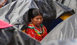 Comunidad Emberá. / Foto: AFP.