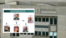 Fiscalía sobre imputación de cargos a capturados. / Foto: Fiscalía y Policía.