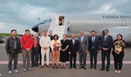 Viaje de Francia Márquez a África. / Foto: Cancillería.