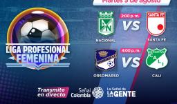 Liga femenina por Señal Colombia. / Foto: RTVC.