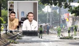 Envían a la cárcel a dos implicados en atentado en Cali. / Fotos: Fiscalía y Alcaldía de Cali.