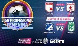 Liga femenina por Señal Colombia. / Foto: RTVC.