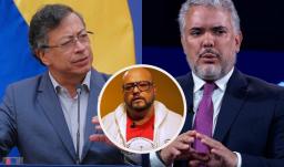 Petro sobre Iván Duque e inmuebles del SAE a narcos. / Fotos: AFP. 