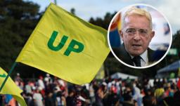 UP le responde al expresidente Uribe Vélez. / Fotos: UP y AFP.