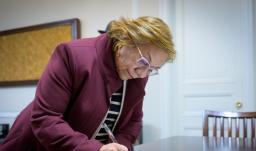 Rosa Villavicencio. / Foto: Cancillería.