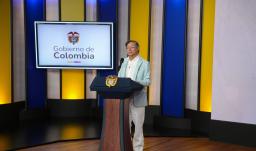 Presidente Petro durante la Instalación XXVIII - Encuentro de la Jurisdicción Ordinaria, “Justicia somos todos”