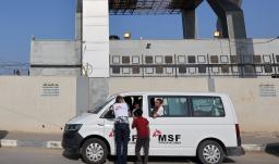 Unidad Móvil de Médicos sin Fronteras.
