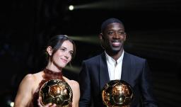 Aitana Bonmatí y Ousmane Dembélé