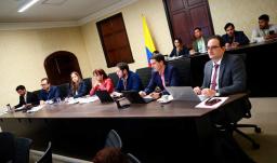 ​Encuentro de alto nivel de la directora de la Cancillería, Patricia Cortés Ortiz, y la secretaria general de la Fundación Consejo España-Colombia, Carmen Fernández.​