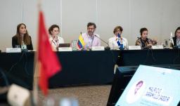 viceministro de Asuntos Multilaterales, Mauricio Jaramillo Jassir en la conmemoración del Día de la Cooperación Sur-Sur, realizada en Armenia, Quindío