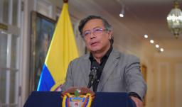 Presidente Petro durante la alocución presidencial del 14 de septiembre