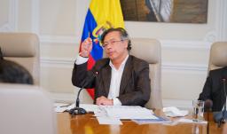 Presidente Petro en el Consejo de Ministros del 15 de septiembre