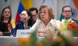 Canciller Rosa Villavicencio. / Foto: Cancillería.