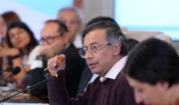 Presidente Petro en el Consejo. / Foto: Presidencia.