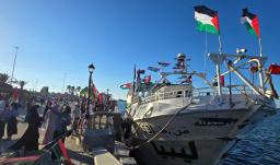 Flotilla rumbo a Gaza. / Foto: AFP.