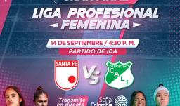 Final de la Liga Femenina. / Foto: RTVC.