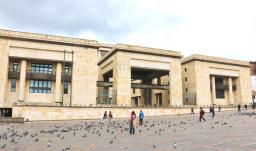 Edificio del Palacio de Justicia.
