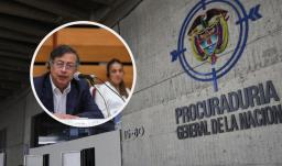 Petro sobre solicitud de la Procuraduría. / Fotos: Procuraduría y Presidencia.