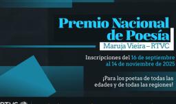 Premio Nacional de Poesía. / Foto: RTVC.