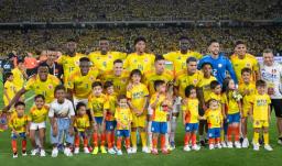 Selección Colombia en la última fecha de Eliminatorias. / Foto: Santiago Villegas - RTVC.