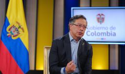 Presidente Petro en entrevista con el Sistema de Medios Públicos