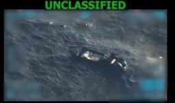 Imagen de la lancha bombardeada por Estados Unidos.