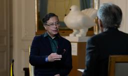 Presidente Petro niega haber amenazado a Trump 