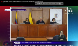 Leonor Oviedo defiende legalidad de interceptaciones en caso Uribe