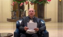 Eduardo Montealegre presenta la propuesta que convoca la Asamblea Nacional Constituyente