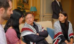 Presidente se reúne con las colombianas deportadas por Israel en flotilla humanitaria a Gaza