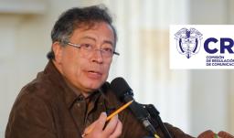 CRC apela orden del Consejo de Estado sobre control previo de alocuciones presidenciales 