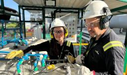 Ecopetrol culmina con éxito prueba para transformar CO2 en bicarbonato industrial en Cartagena