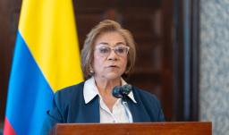 Canciller Rosa Villavicencio. / Foto: X Cancillería.