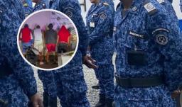 Sospechosos de asesinato de guardia del Inpec. / Foto: Captura de video.