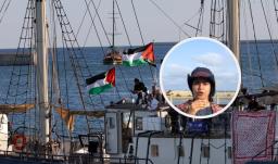 Colombianas en Flotilla a Gaza. / Foto: AFP.