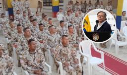 Batallón en el Sinaí. / Foto: Ejército de Colombia.