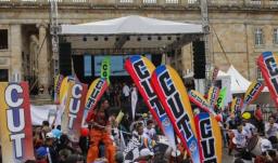 Movilizaciones el 14 de octubre. / Foto: CUT.