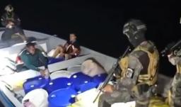 Incautación de cocaína. / Foto: Captura de video.
