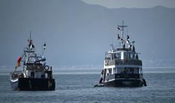 Flotilla humanitaria a Gaza. / Foto: AFP.